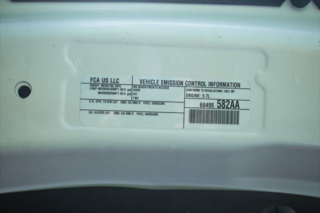 Photo of 2021 Bright White Clearcoat RAM 1500