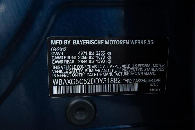 Photo of 2013 Deep Sea Blue Metallic BMW 528
