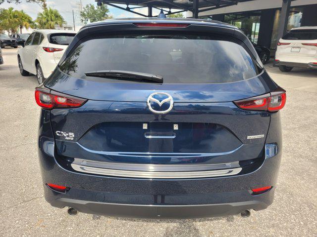 Photo of 2025 Deep Crystal Blue Mica Mazda CX-5