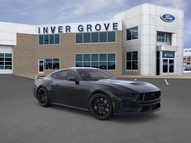 Photo of 2025 Shadow Black Ford Mustang