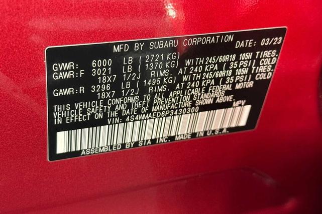 Photo of 2023 Crimson Red Pearl Subaru Ascent
