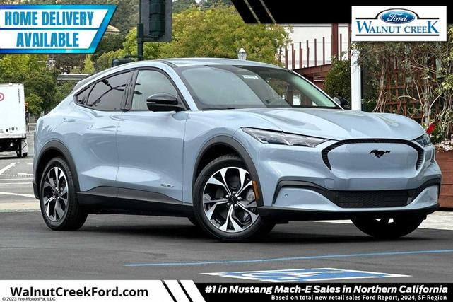 Photo of 2025 Glacier Gray Metallic TriCoat Ford Mustang Mach-E