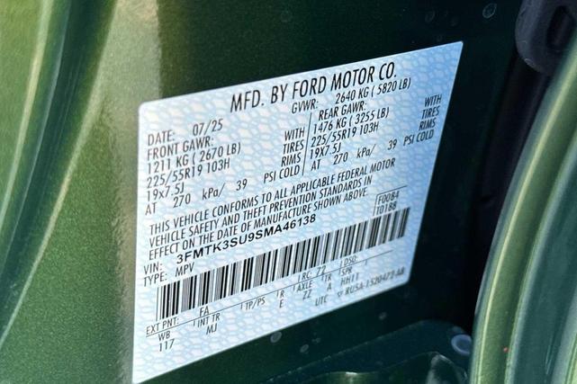 Photo of 2025 Eruption Green Metallic Ford Mustang Mach-E