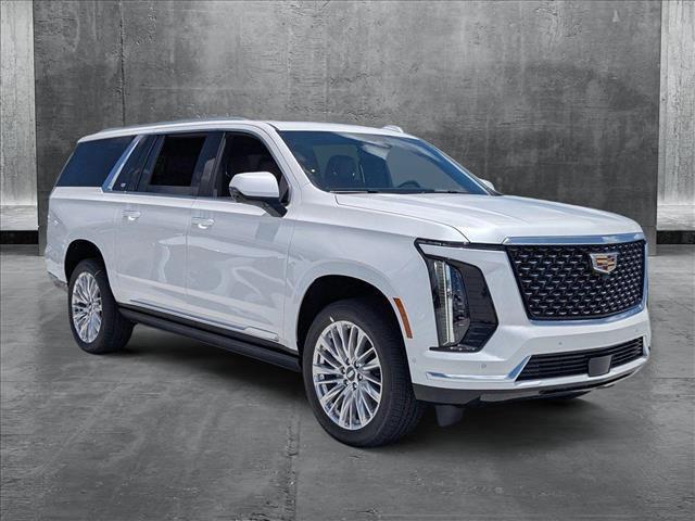 Photo of 2025 Crystal White Tricoat Cadillac Escalade ESV