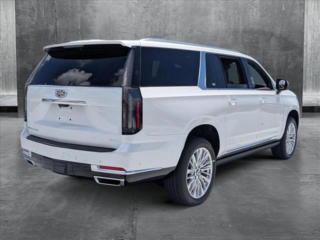 Photo of 2025 Crystal White Tricoat Cadillac Escalade ESV