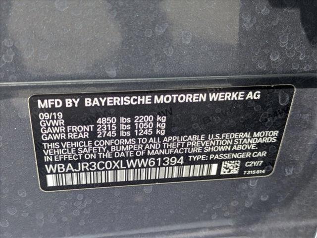Photo of 2020 Bluestone Metallic BMW 530