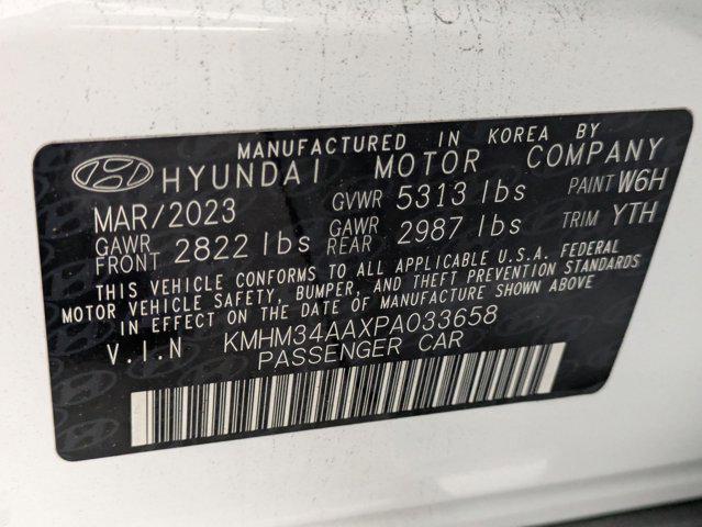 Photo of 2023 Serenity White Hyundai IONIQ 6