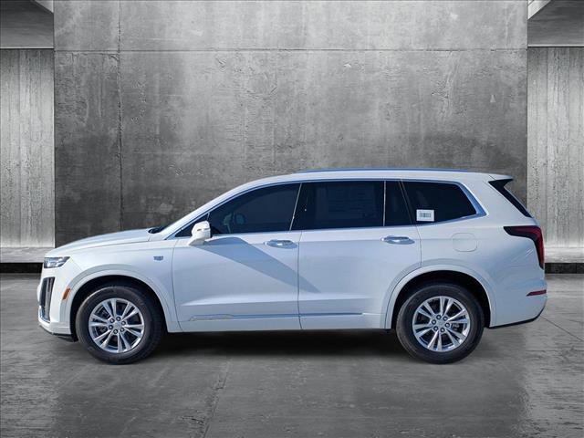 Photo of 2025 Crystal White Tricoat Cadillac XT6