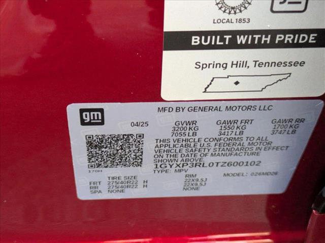 Photo of 2026 Radiant Red Tintcoat Cadillac LYRIQ