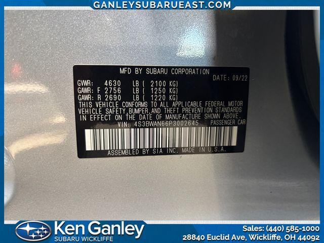 Photo of 2023 Ice Silver Metallic Subaru Legacy