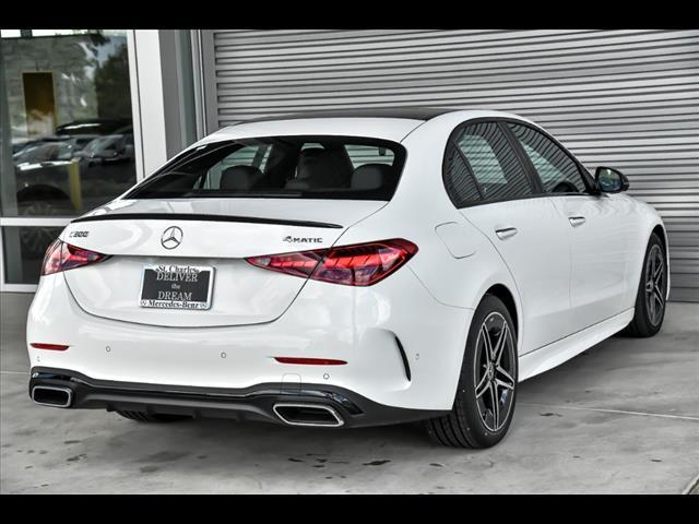 Photo of 2025 Polar White Mercedes-Benz C-Class