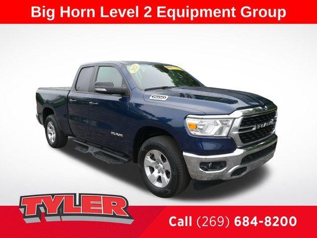 Photo of 2022 Patriot Blue Pearlcoat RAM 1500