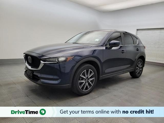 Photo of 2018 Deep Crystal Blue Mica Mazda CX-5