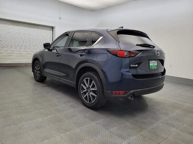 Photo of 2018 Deep Crystal Blue Mica Mazda CX-5