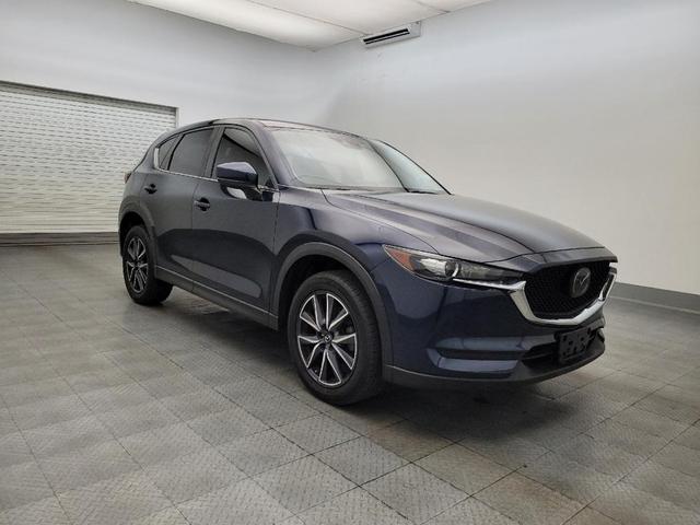 Photo of 2018 Deep Crystal Blue Mica Mazda CX-5