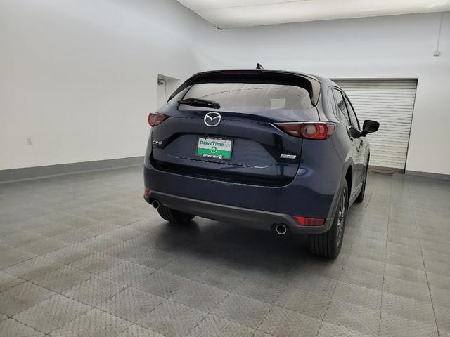Photo of 2018 Deep Crystal Blue Mica Mazda CX-5