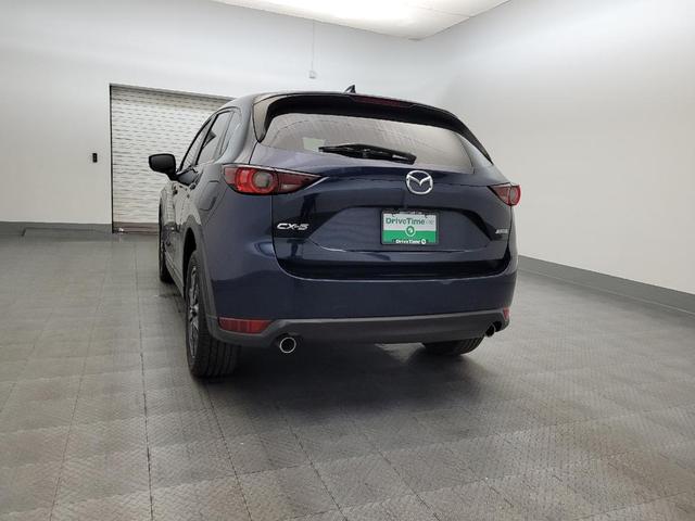 Photo of 2018 Deep Crystal Blue Mica Mazda CX-5