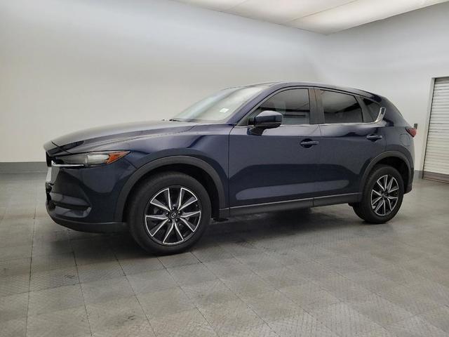 Photo of 2018 Deep Crystal Blue Mica Mazda CX-5