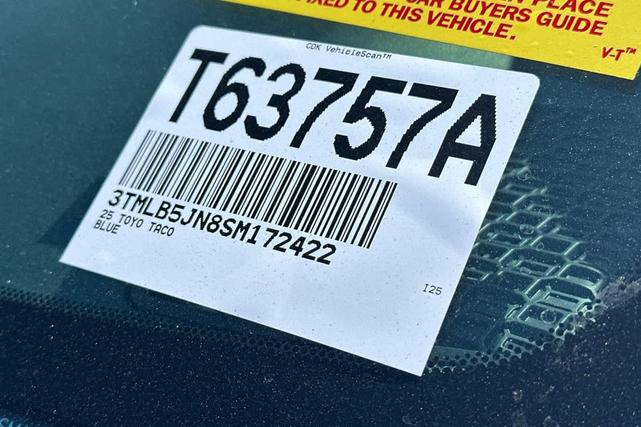 Photo of 2025 Blue Crush Metallic Toyota Tacoma