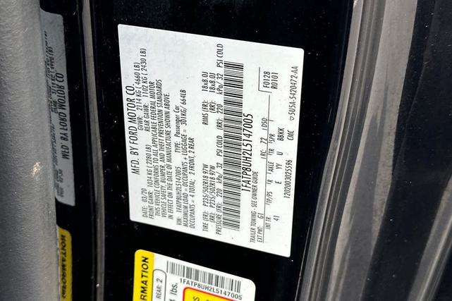 Photo of 2020 Shadow Black Ford Mustang