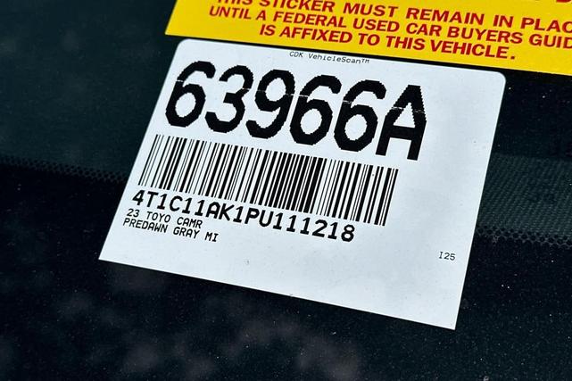Photo of 2023 Predawn Gray Mica Toyota Camry