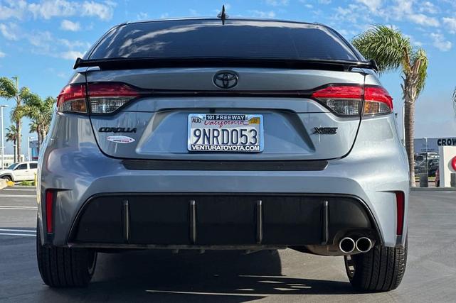Photo of 2024 Celestite/Midnight Black Metallic Toyota Corolla