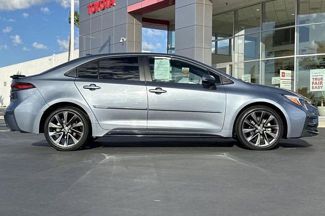 Photo of 2024 Celestite/Midnight Black Metallic Toyota Corolla