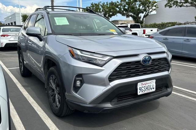 Photo of 2023 Silver Sky Metallic Toyota RAV4 Hybrid