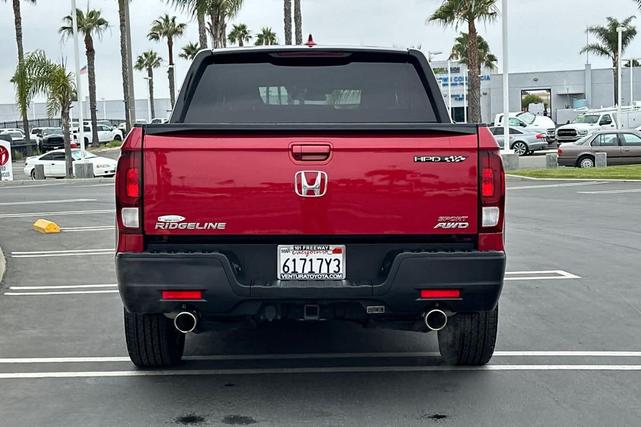 Photo of 2023 Radiant Red Metallic II Honda Ridgeline
