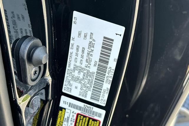 Photo of 2025 Midnight Black Metallic Toyota Tundra
