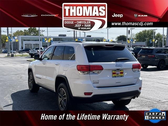 Photo of 2019 Bright White Clearcoat Jeep Grand Cherokee