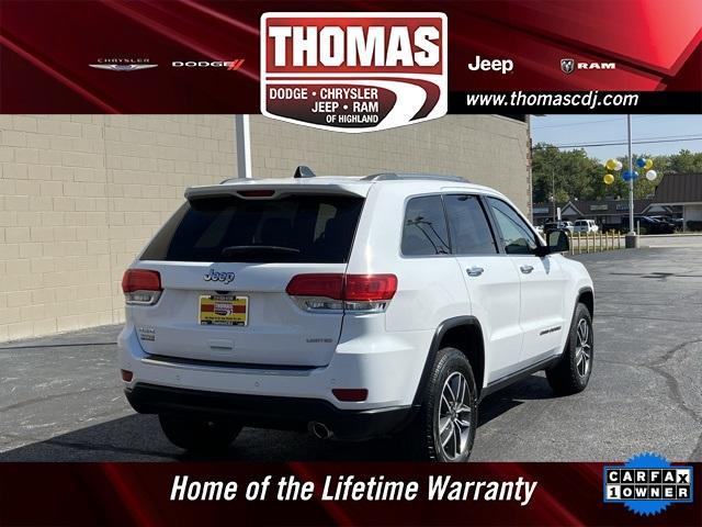 Photo of 2019 Bright White Clearcoat Jeep Grand Cherokee