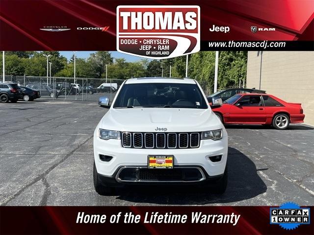 Photo of 2019 Bright White Clearcoat Jeep Grand Cherokee