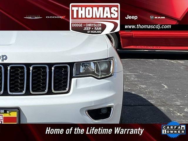 Photo of 2019 Bright White Clearcoat Jeep Grand Cherokee