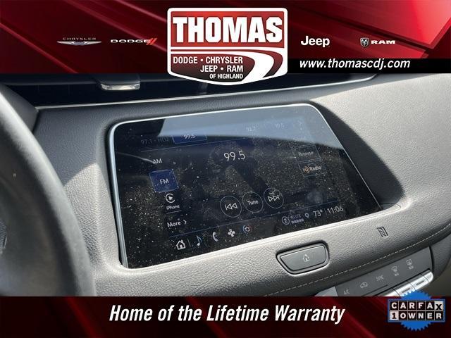 Photo of 2021 Crystal White Tri-Coat Cadillac XT4