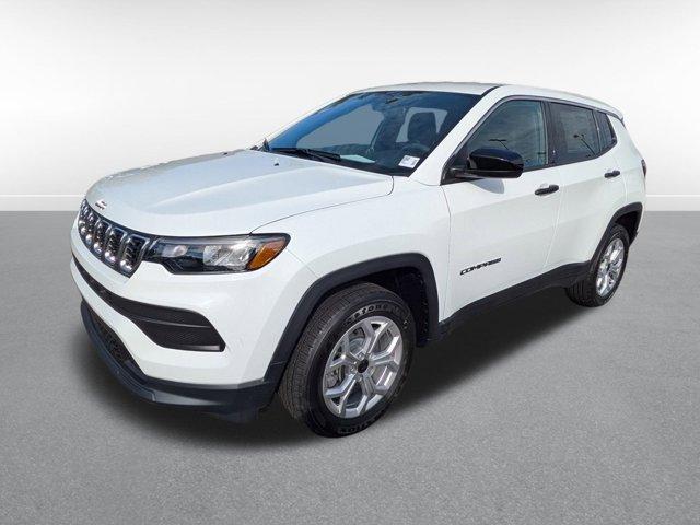 Photo of 2025 Bright White Clearcoat Jeep Compass