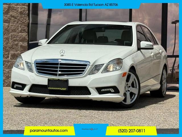 Photo of 2011 White Mercedes-Benz E-Class