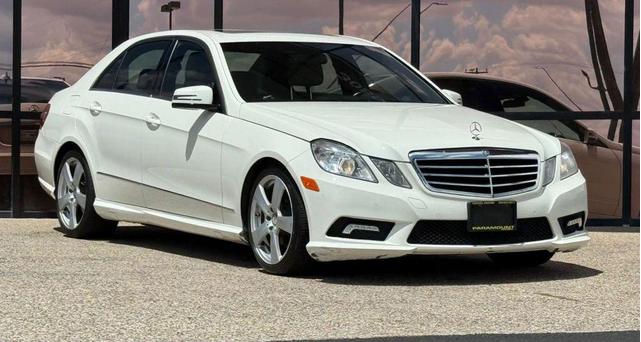 Photo of 2011 White Mercedes-Benz E-Class