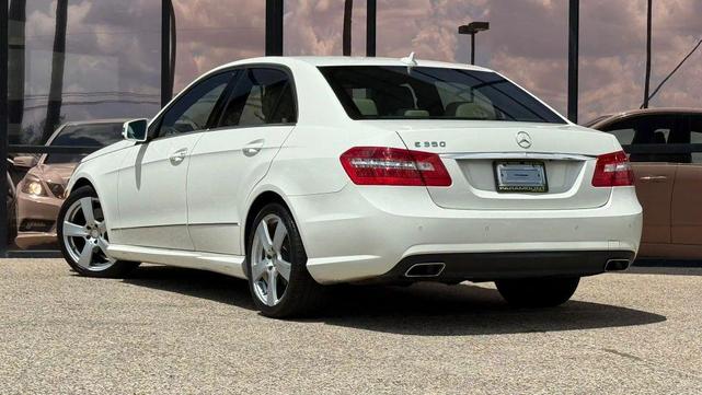Photo of 2011 White Mercedes-Benz E-Class