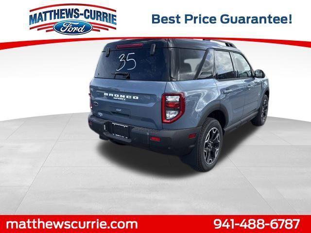 Photo of 2025 Azure Gray Metallic Tri-Coat Ford Bronco Sport