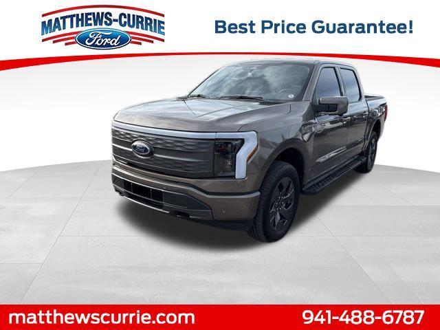 Photo of 2023 Stone Gray Metallic Ford F-150 Lightning