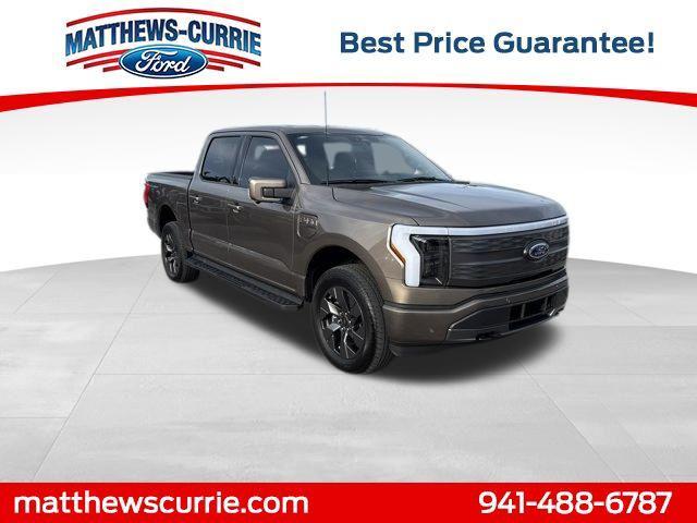 Photo of 2023 Stone Gray Metallic Ford F-150 Lightning
