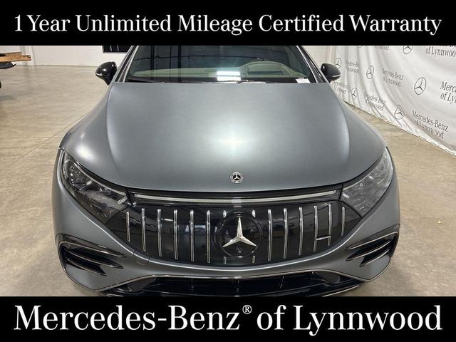 Photo of 2023 MANUFAKTUR Selenite Gray Magno Mercedes-Benz AMG EQS