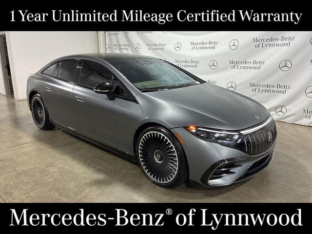 Photo of 2023 MANUFAKTUR Selenite Gray Magno Mercedes-Benz AMG EQS
