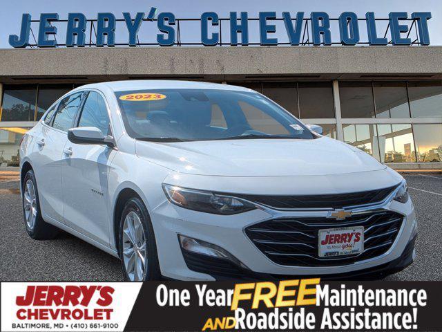 Photo of 2023 Summit White Chevrolet Malibu