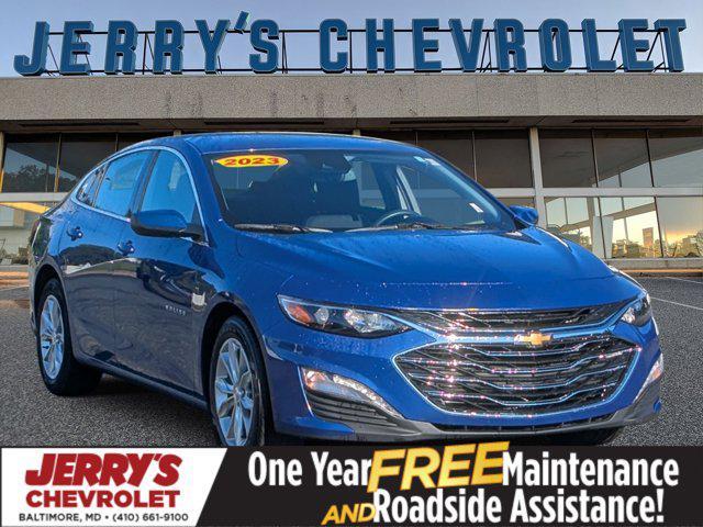 Photo of 2023 Riverside Blue Metallic Chevrolet Malibu