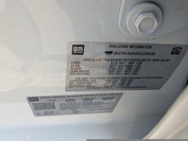 Photo of 2025 Summit White Chevrolet Silverado 1500