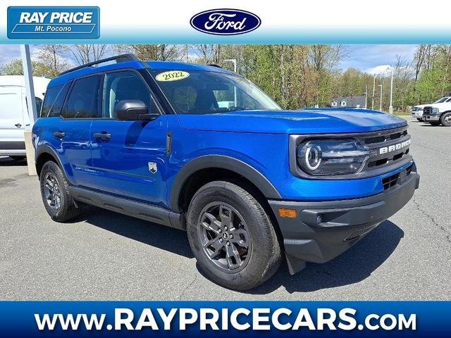 Photo of 2022 Velocity Blue Metallic Ford Bronco Sport