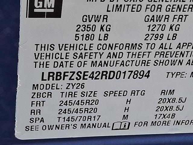 Photo of 2024 Calypso Blue Metallic Buick Envision