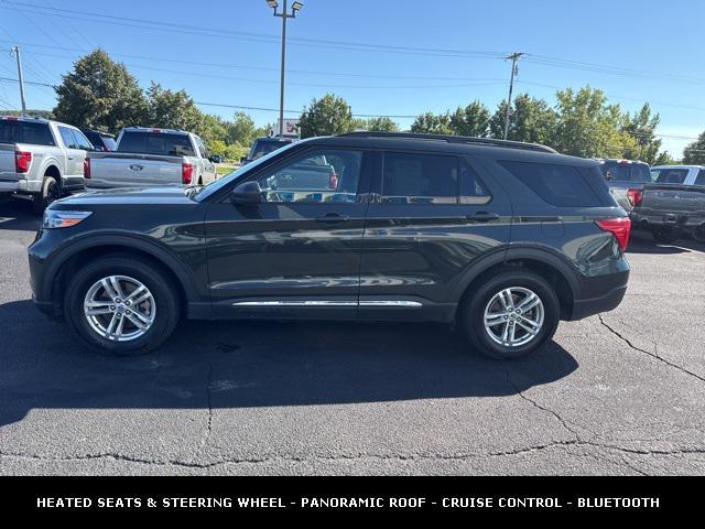 Photo of 2022 Forged Green Metallic Ford Explorer